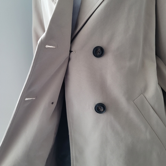NWT Vero Moda Berta Double-Breasted Trench Coat Jacket XS - Picture 11 of 15